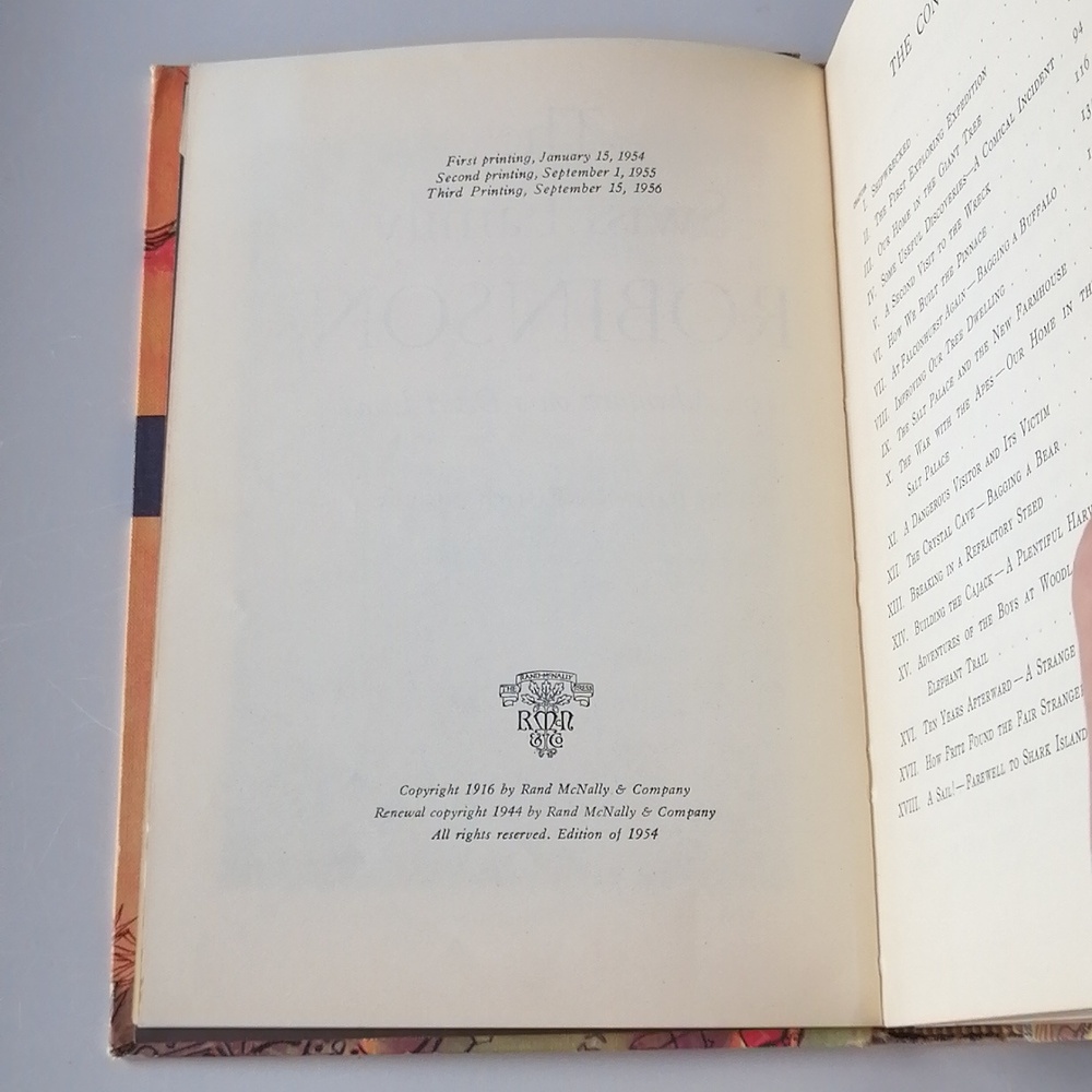 Vintage 1950s The Swiss Family Robinson or Adventures on a Desert Island - Picture 6 of 9